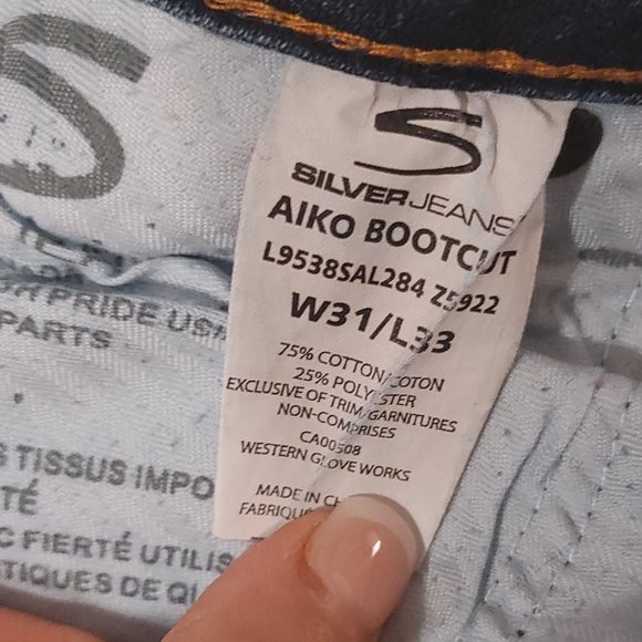 Silver Jeans Authentic Vintage Aiko size 31 - Picture 8 of 8